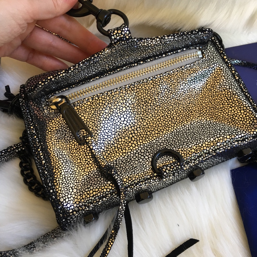 🔴SOLD🔴 Rebecca Minkoff silver micro mac bag - Picture 4 of 8